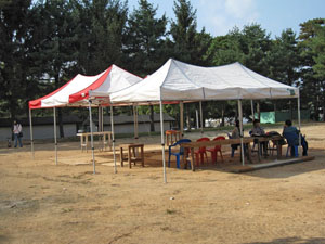 �q�����V��ł���̂�������l�̋x�e��